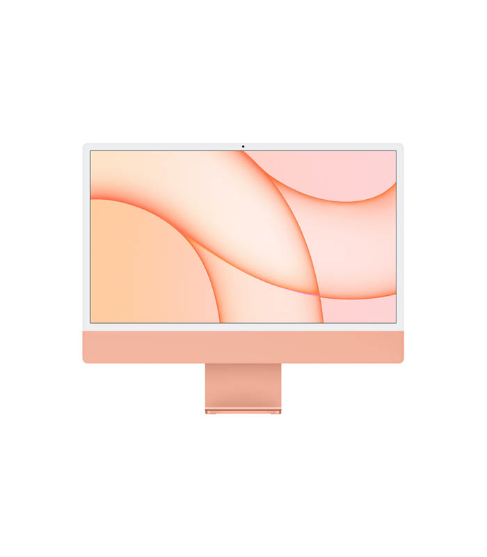 کامپیوتر همه کاره اپل - مدل iMac 2021 M1 نارنجی