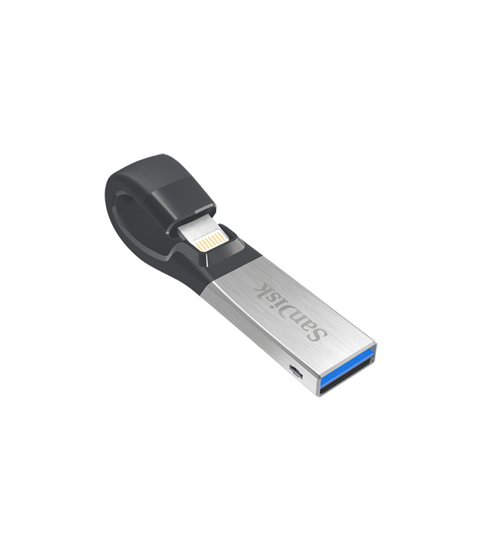 فلش مموری سن دیسک - مدل Sandisk iXpand Flash Drive - ظرفیت 128 گیگ - گارانتی رسمی