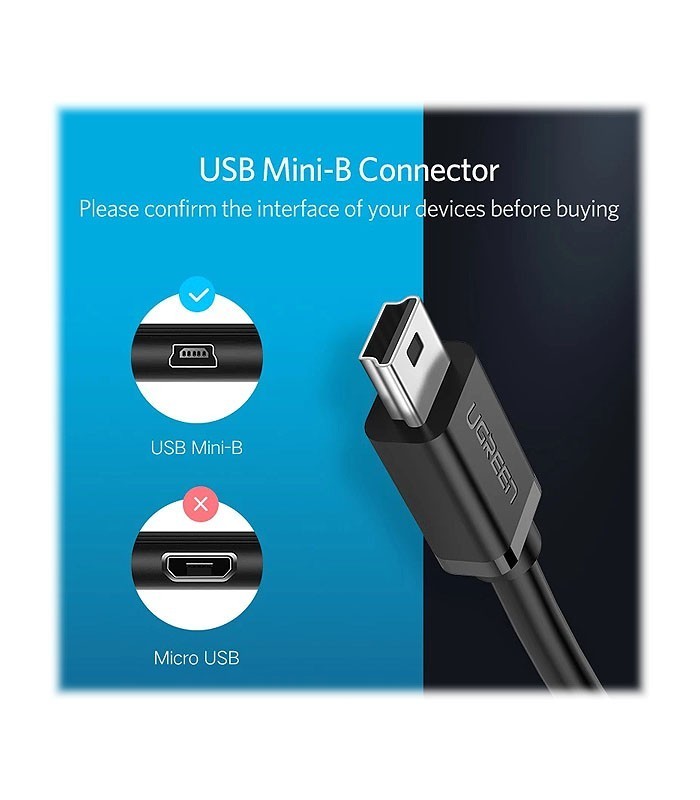 کابل Mini USB - OTG به USB 2.0 یوگرین US249