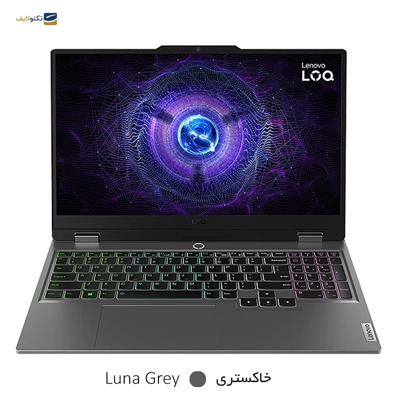 لپ تاپ لنوو 15.6 اینچی مدل LOQ 15IRX9 i7 13650HX 16GB 1TB RTX4060