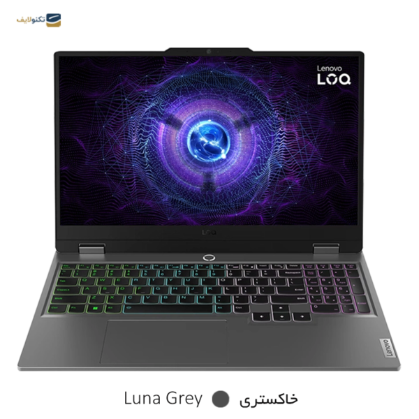 لپ تاپ لنوو 15.6 اینچی مدل LOQ i5 12450HX 12GB 512GB RTX2050